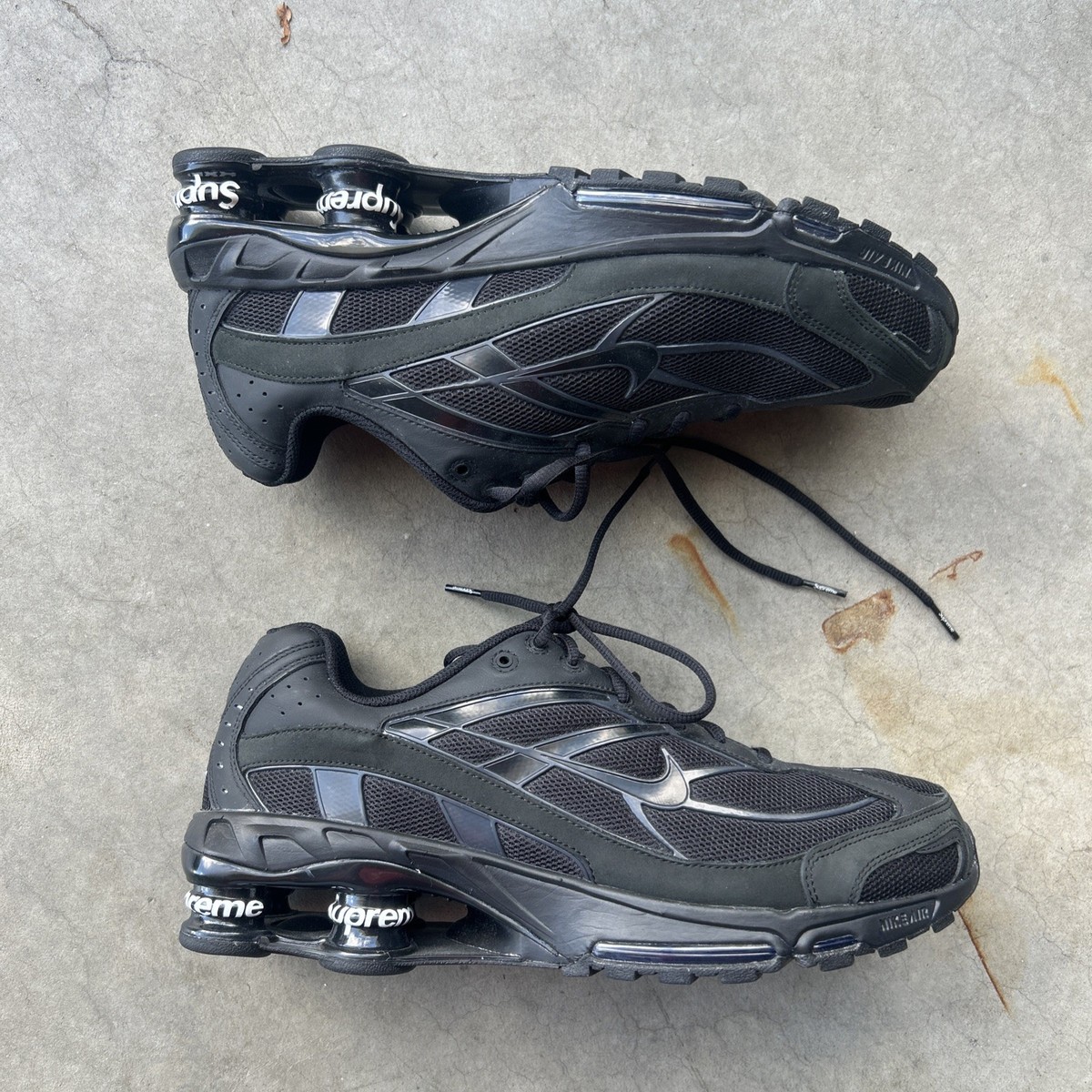 Supreme × Nike Shox Ride 2  Black Nike Shox Ride 2 SP Supreme Black Men's - DN1615-001 - US