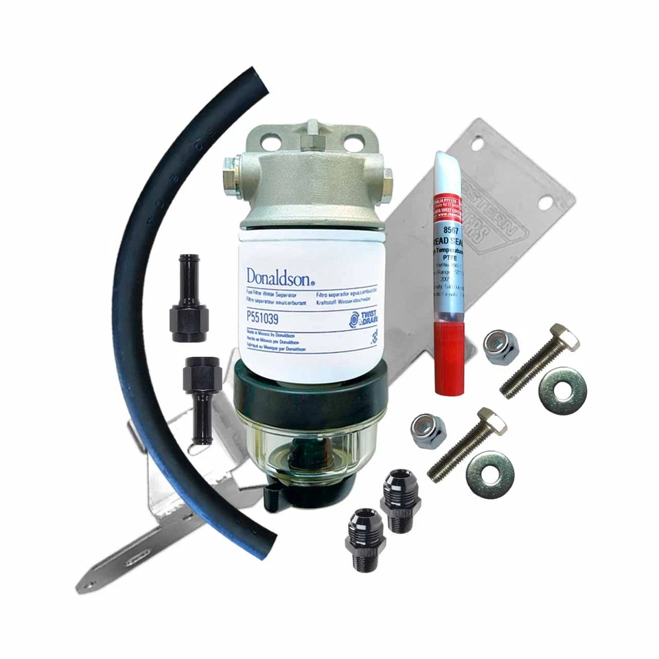 Donaldson Pre-Filter DUAL Bracket Kit for Isuzu D-Max 4JJ1-TCX 2012-16 - image 2 of 4