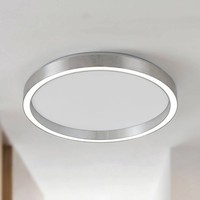 Lucande LED Deckenlampe 'Rotundo' Dimmbar (Modern) In Alu (1 Flammig, ) - Decken