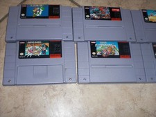 SNES Super Mario World Super Mario All-Stars Super Mario Kart Street Fighter II+