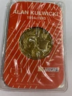 1991 Alan Kulwicki NASCAR Winston Cup Bullion .999 Silver 1 Oz Art Coin