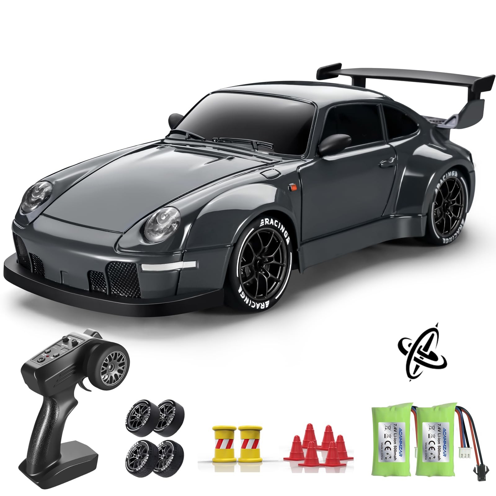 Pro Upgraded With Gyro, 1:24 Full Proportional Remote Control Ca