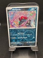 Pokemon Venipede #115/167 English Twilight Masquerade Reverse Holo