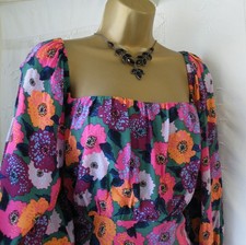 👗****MONSOON PRE-OWNED "MULTICOLOURED FLORAL"  DRESS SIZE 22****👗