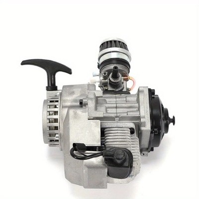 49cc 2 Takt Mini Dirt Bike Motor Motor Kit Seilzugstarter Vergaser Luftfilter