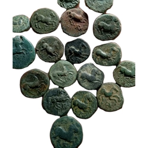 THRACE, Maronea BC. 4th-3rdc BC. Æ Horse prancing one VF coin @ 25