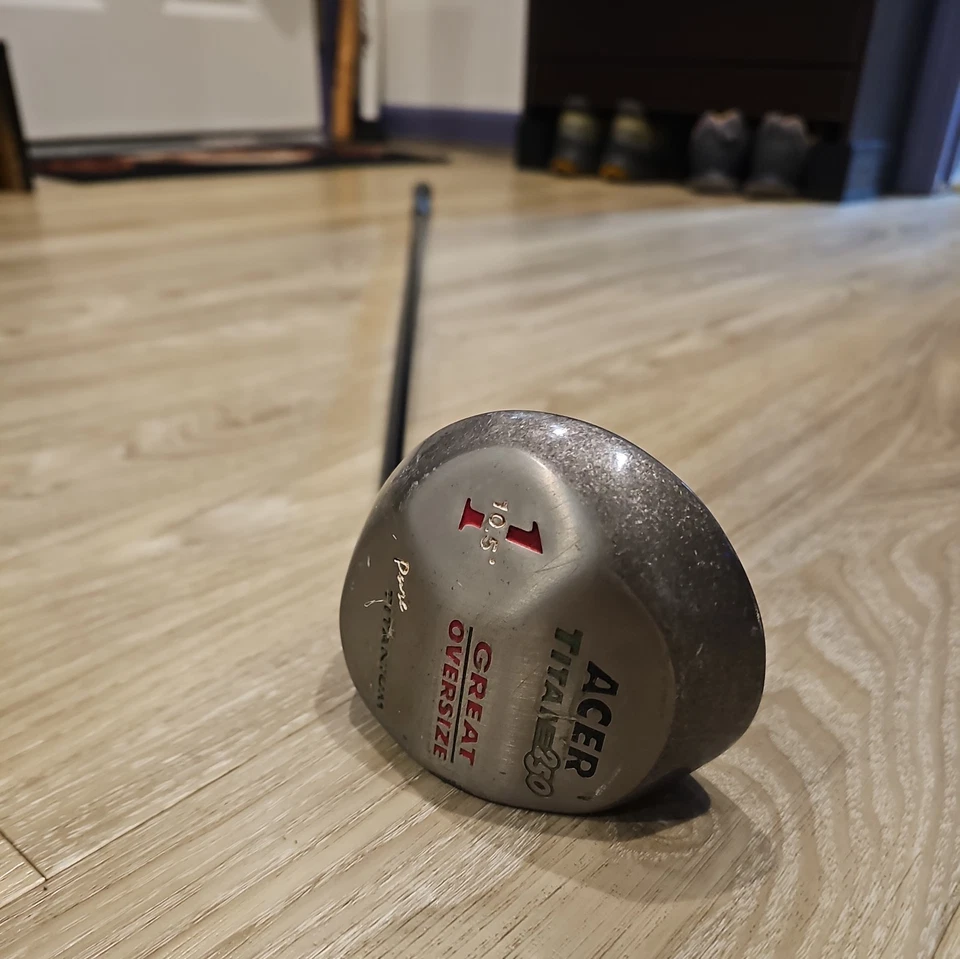 Acer #1 Titan 10.5° 250 Pure Titanium Great Oversize Graphite Driver - Image 2 of 4