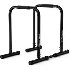 Heavy Duty Adjustable Dip Bar Station for Calisthenics Parallel Bars Dip Stands