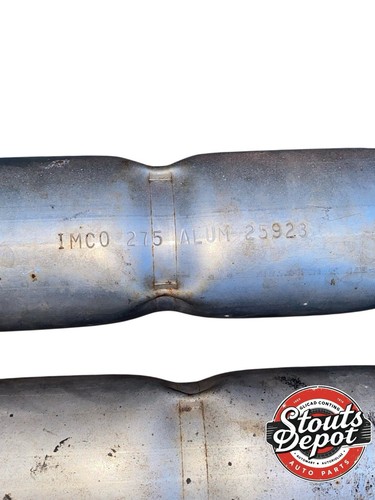 IMCO Chambered Exhaust Pipes Pair 2.5” to 2” - Old School - Camaro - Muscle Car - Picture 3 of 12