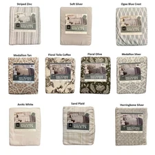 Member's Mark Soft Washed Recycled Microfiber 6-Piece Sheet Set