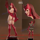 Scarlet Witch Lady 1/8 1/4 1/2 Model Kit Unpainted Unassembled 3D Print 2 Ver.