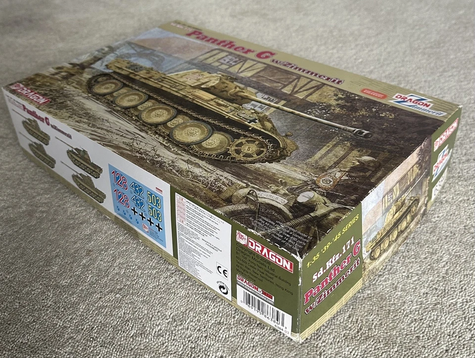 Dragon 6384 1/35 Sd.Kfz.171. Panther G. W/ Zimmerit - Image 2 of 4