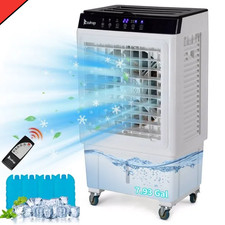 Zokop 721r Swamp Cooler 3-in-1 Portable 2353 Cfm Indoor Outdoor 7.9 Gal Remote Zokop 721r Swamp Cooler 3-in-1 Portable 2353 Cfm Indoor Outdoor 7.9 Gal Remote