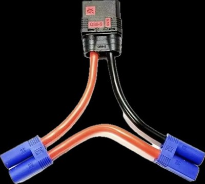 Adapter QS8 Female Stecker aui EC5 Male 10AWG