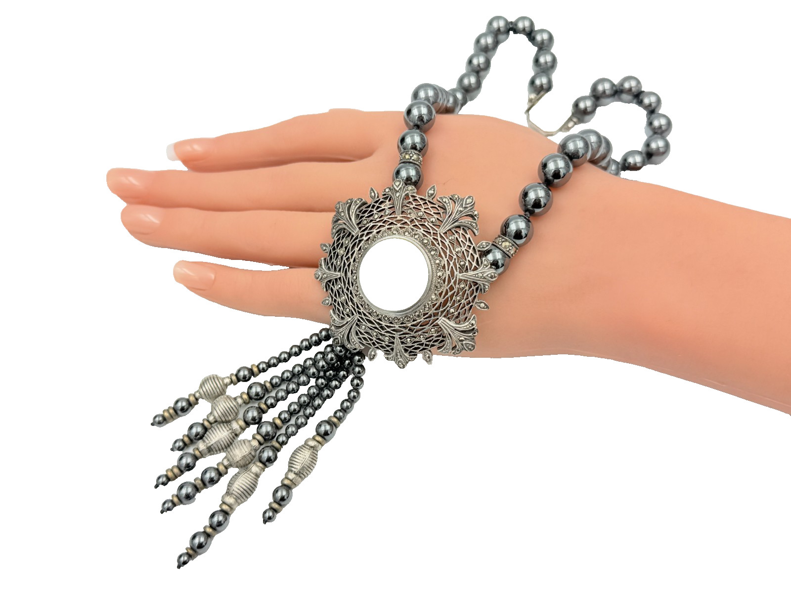 Contemporary Massive Statement Sterling Silver He… - image 7