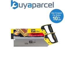 Stanley Fatmax Tenon Hand Saw Jetcut 13TPI Fine Cut 350mm 14" 2-17-202 STA217202
