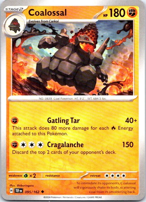 Coalossal Uncommon SV05: Temporal Forces 095/162 NM