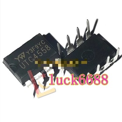 10PCS NEU UTC4558 DIP-8 #HJ