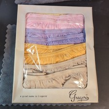Vintage Gragero 10 Panties Wide Gusset Size L W/ORIGINAL BOX Large New