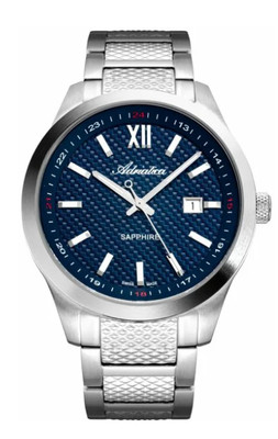 Adriatica Herren Uhr A8324.5165Q Quarz, Edelstahl, Saphirglas, 5 ATM
