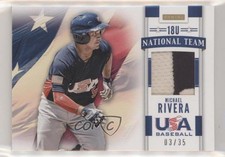 2013 Panini USA Baseball Box Set Prime 3/35 Michael Rivera #16 0w7