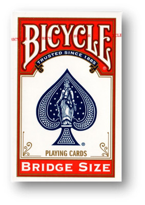 Bicycle - Bridge Size Playing Cards RED Spielkarten Cardistry Skat