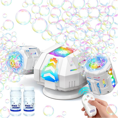 2026 RC Bubble Machine, 30000+ Big Bubbles Automatic Bubble Maker, Rechargeable