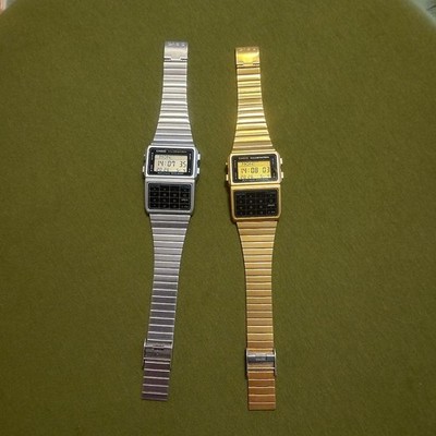 CASIO DATA BANK Silver Gold 2-Piece Set DBC 611