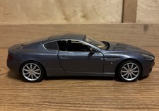 Aston Martin DB9 Coupe 1:18 Scale Die Cast Gray Model Car