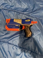 Nerf Switch Shot EX-3 Foam Dart Blaster Toy Blue