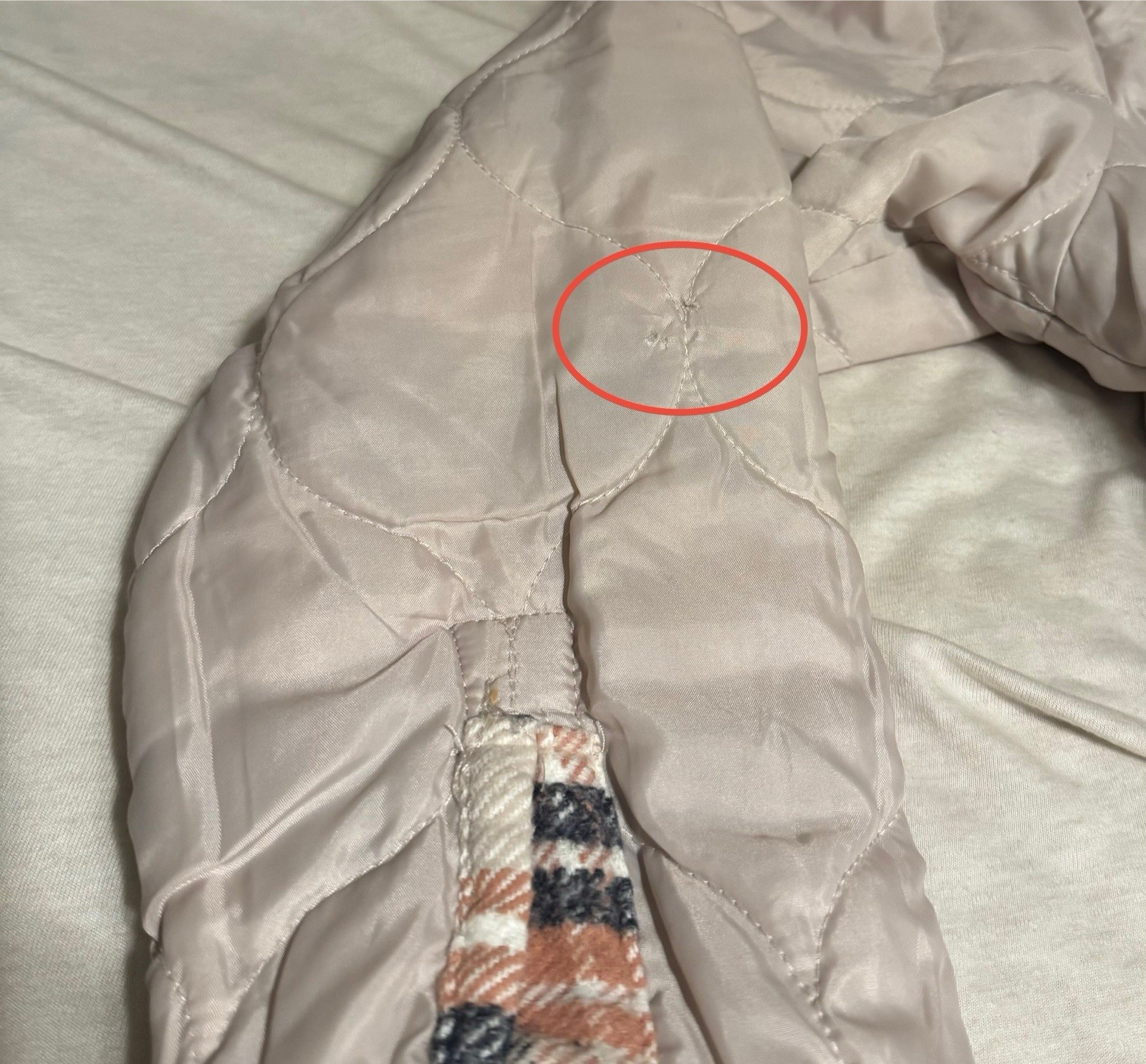 Universal Thread Button Up Trench Coat Women pink… - image 8