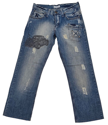 Herren Vintage Roberto Cavalli Jeans in Farbe Blau Gr. W 32 L 30