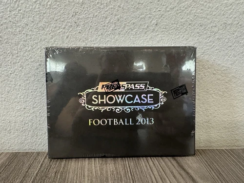 2013 Press Pass Showcase Football Hobby Box Sealed