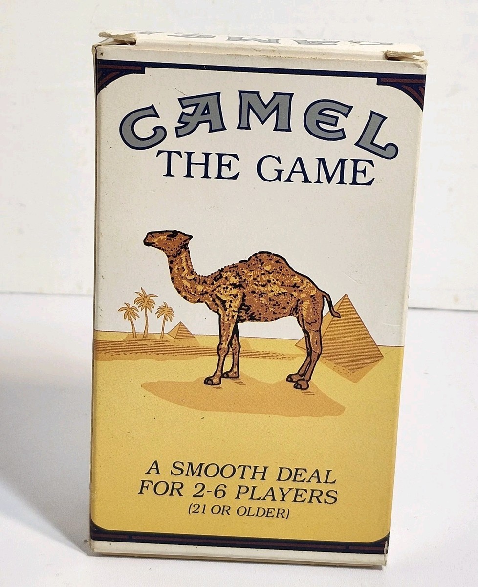 Vintage CAMEL CIGARETTES The Game Complete~ Cards, Dice, Score