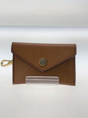 MICHAEL KORS Leather Card Case BRW Women's