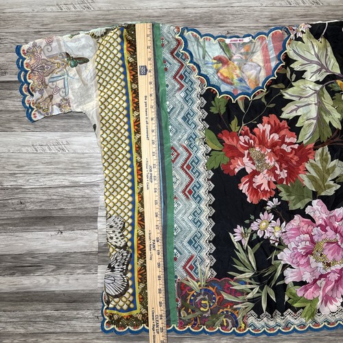 JOHNNY WAS Top Silk Floral Paisley Blouse Shirt Boho Chic Art to Wear SZ S - Picture 15 of 22