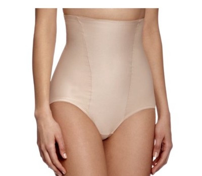MIRACLESUIT Nude Ex Firm Control Shape Edge Hi Waist Brief Panty NEW Womens M L