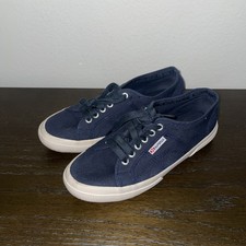 Classic Superga Cotu Sneakers 2750 Canvas Shoes Women's Unisex Lace Size 39.5