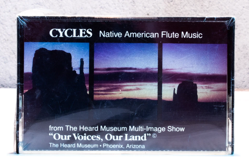 Cycles Native American Flute Music Cassette Heard Museum Arizona Sealed - Image 2 of 3