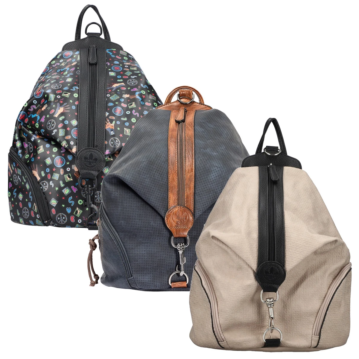 Rieker Borsa A Manico Donna Modello H1610 – Spaziosa, Funzionale E Di Qualità – Design Moderno E Comfort