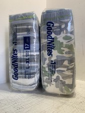 Discontinued 2019 Camo Goodnites Boys L-XL 34ct