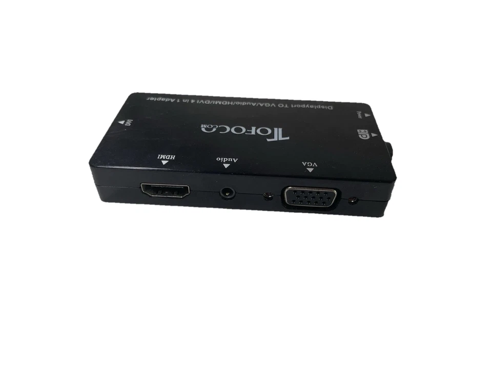 Mini DisplayPort Thunderbolt Male To DVI HDMI VGA Adapter Converter Cable 4 in 1 - Image 4 of 4