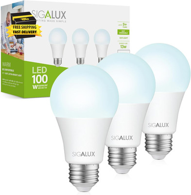 Light Bulbs 100 Watt Equivalent LED Bulbs, A19 Daylight Standard Light Bulb 5000