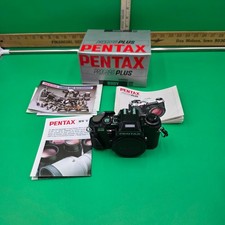 Vintage Pentax Program Plus 35mm Film Camera w Original Box and Paperwork