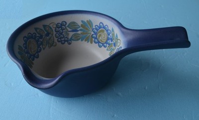 Figgio Flameware Keramik Topf decor Tor Viking VULCANUS Norwegen 14 cm Durchm.