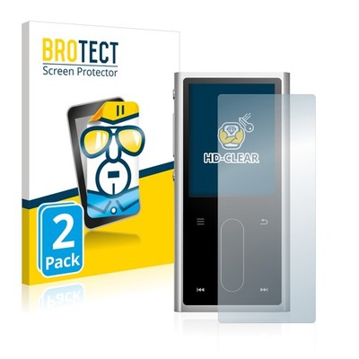 2x Display Schutz Folie für FiiO M3K Zubehör Transparent