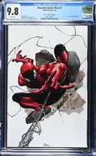 AMAZING SPIDERMAN 1 CLAYTON CRAIN DALLAS FAN EXPO VIRGIN CGC 9.8 LTD 555