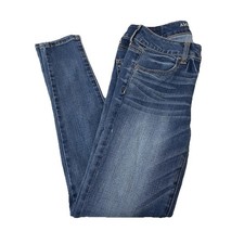 American Eagle Womens Jeans Size 4 Jegging Super Stretch Blue Medium Wash 0078