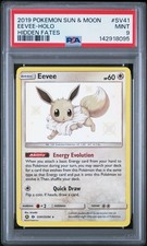 Pokémon Eevee SV41/SV94 Hidden Fates: Shiny Vault Holo PSA 9