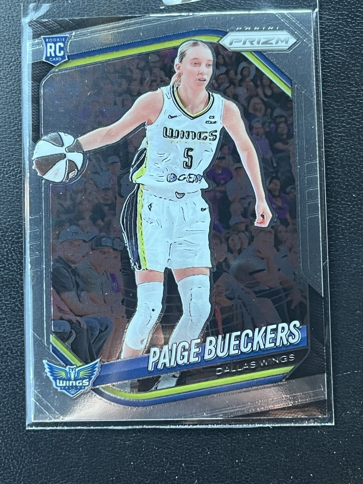 Paige Bueckers 2025 Prizm WNBA Base Rookie RC #5 DALLAS WINGS